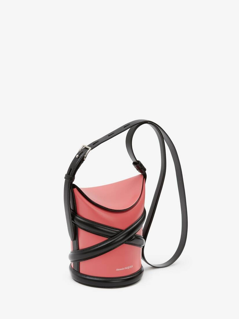 Alexander McQueen The Curve in Coral outlook