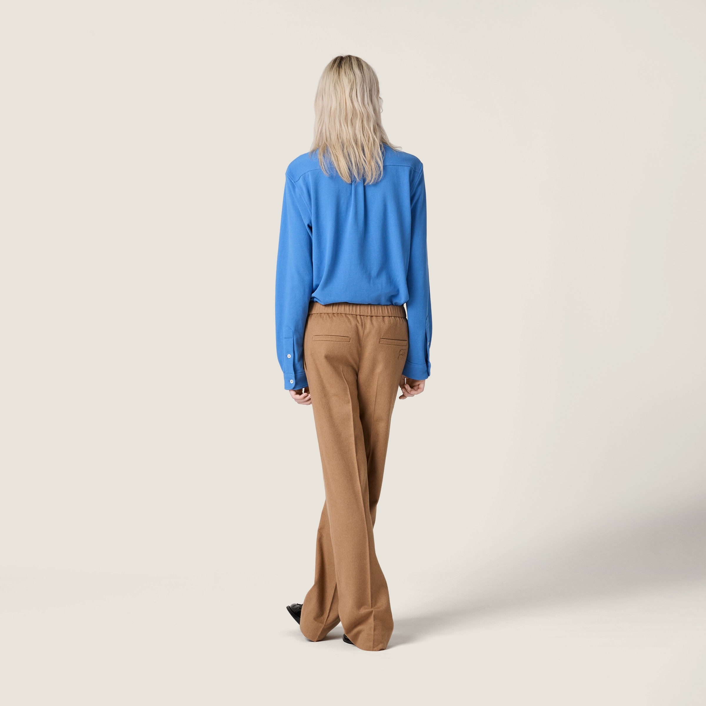 Cotton piqué shirt - 3