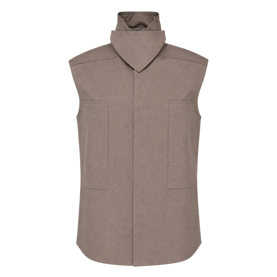 Sleeveless Outershirt Vest - 1