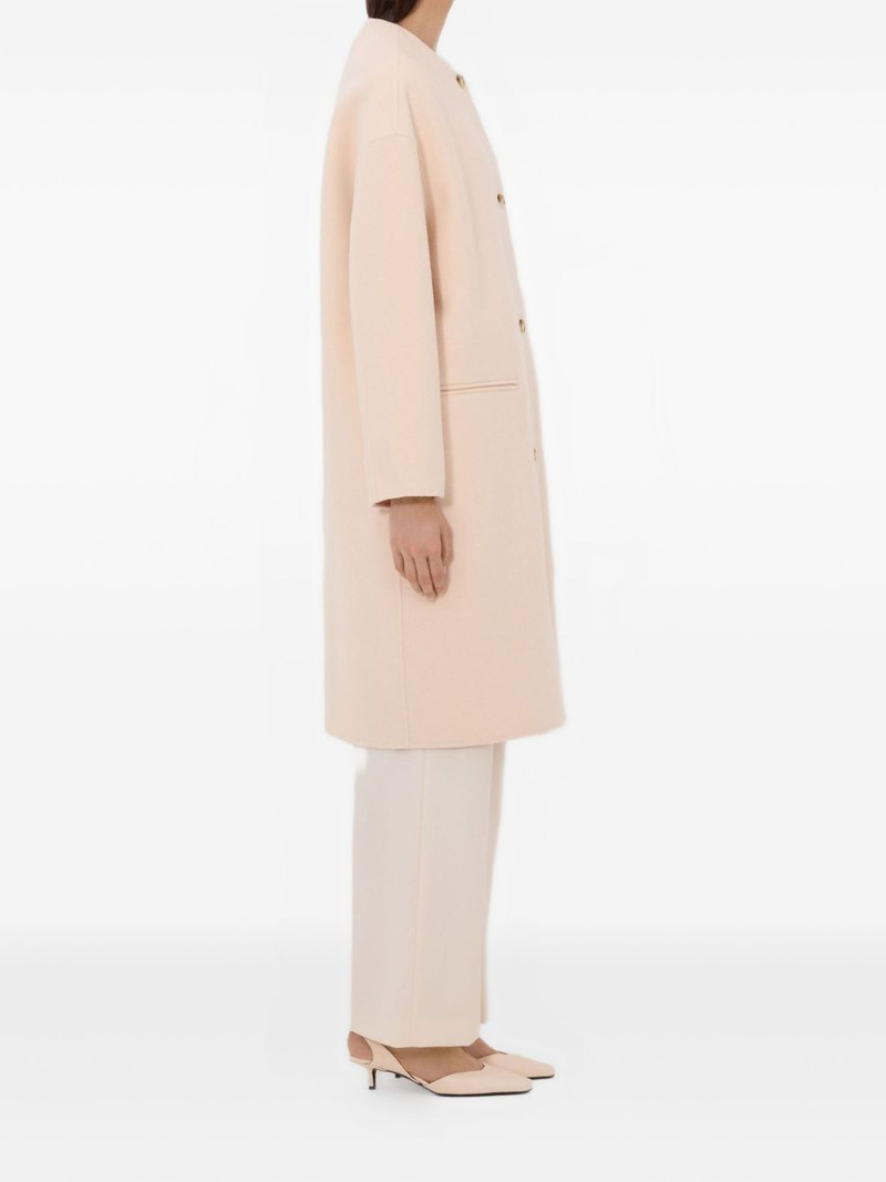Loulou de Saison KERRY collarless coat outlook