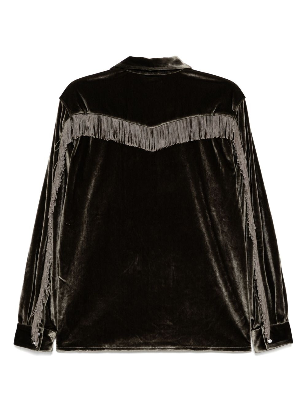 velvet shirt - 2