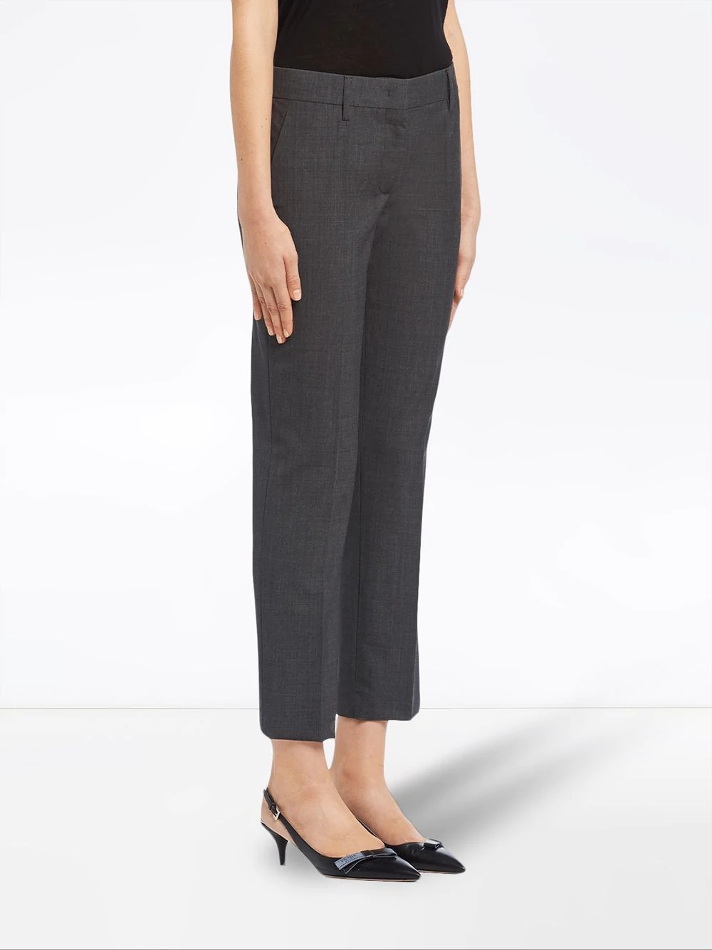cropped tailored trousers - 3