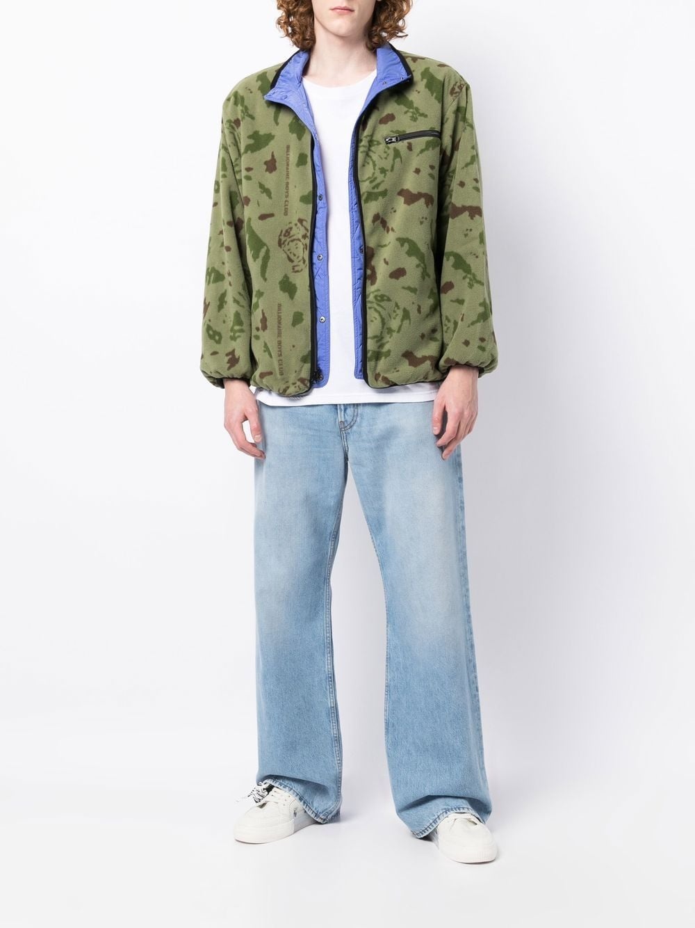 reversible fleece jacket - 2