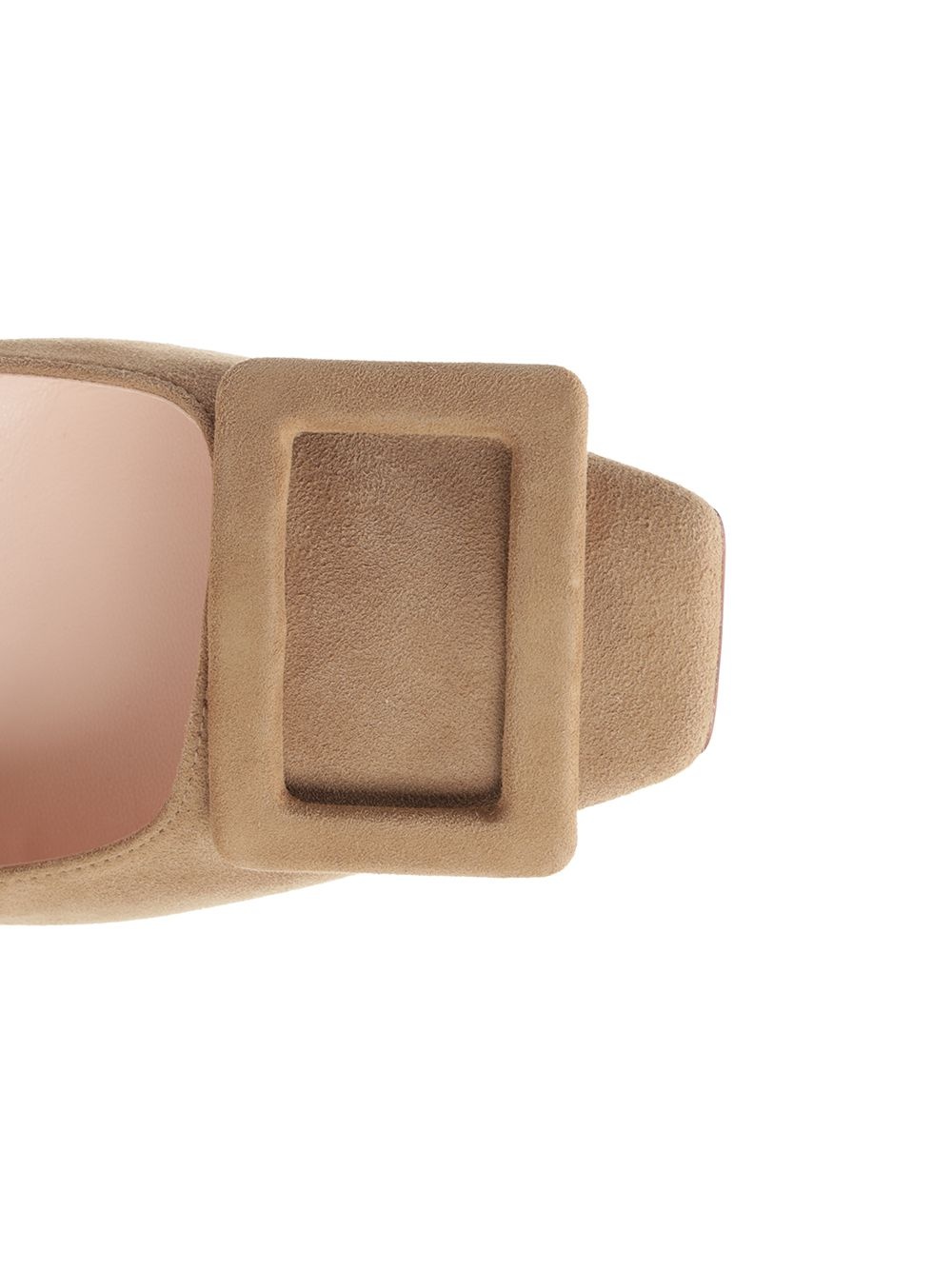 Trompette Covered Buckle Dec 70 Pumps Brown - 4