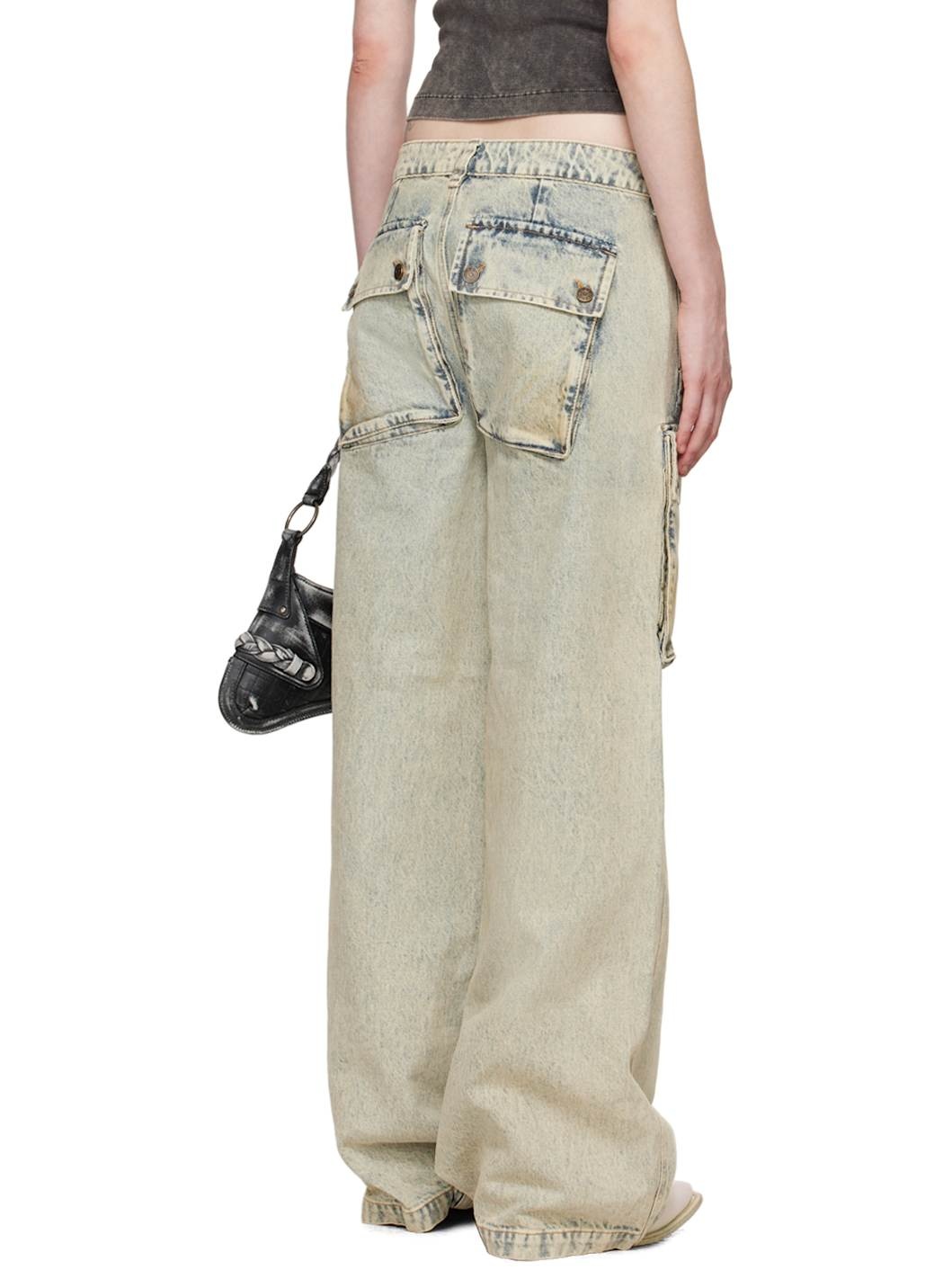 Blue Combat Jeans - 3