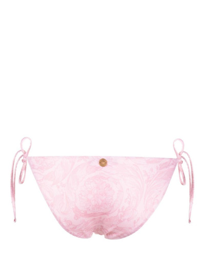 VERSACE Barocco-print bikini bottom outlook
