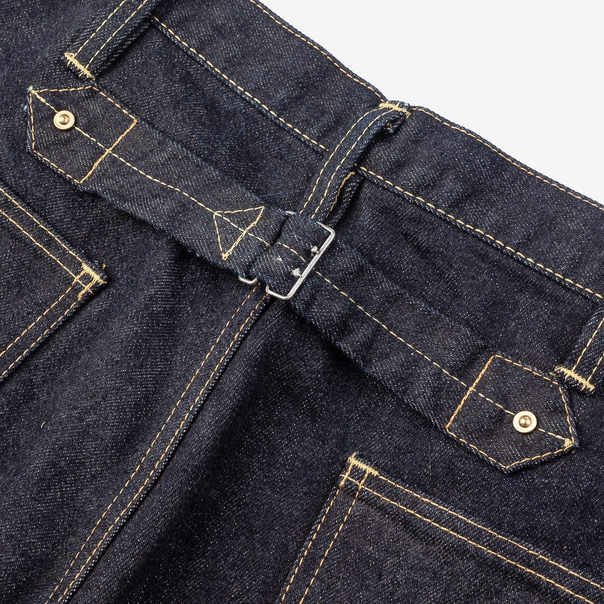 IH-728-IND 14oz Selvedge Denim Work Pants - Indigo - 9