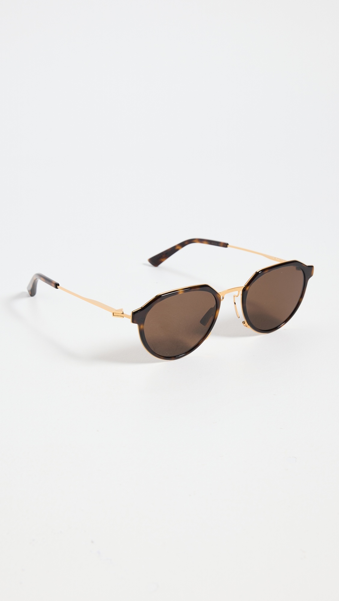 Thin Triangle Oval Sunglasses - 4