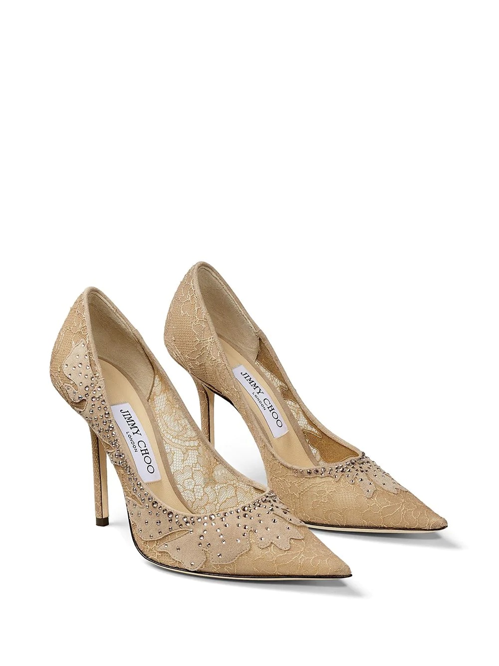 Love 100mm lace pumps - 2