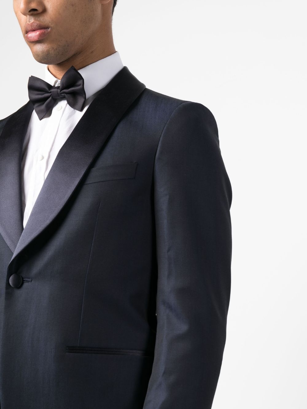 satin-lapel dinner suit - 5