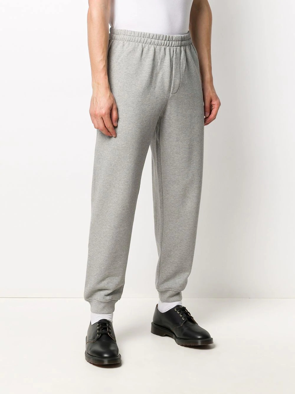 logo embroidered loose fit track pants - 3