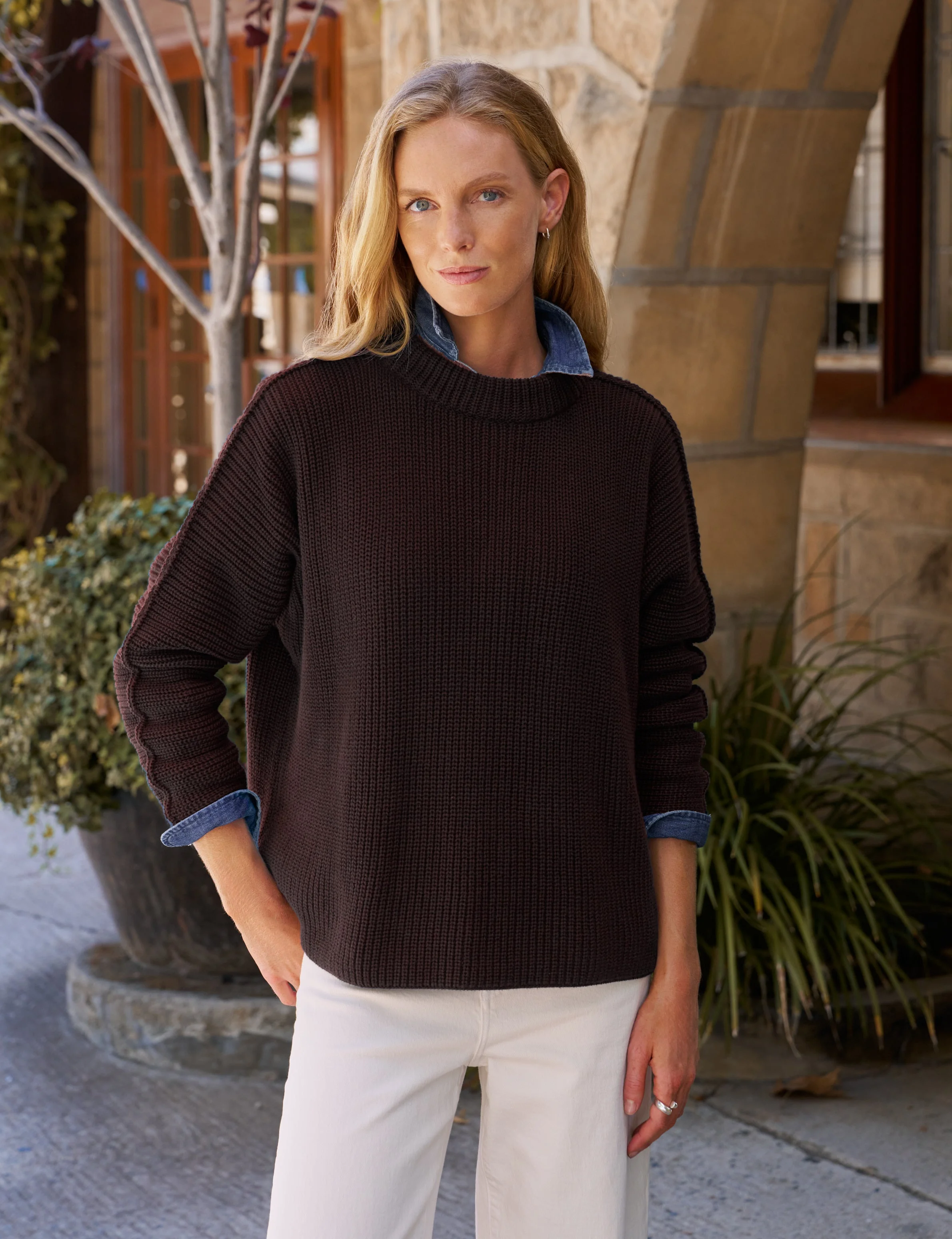 Classic Pullover Sweater - 1