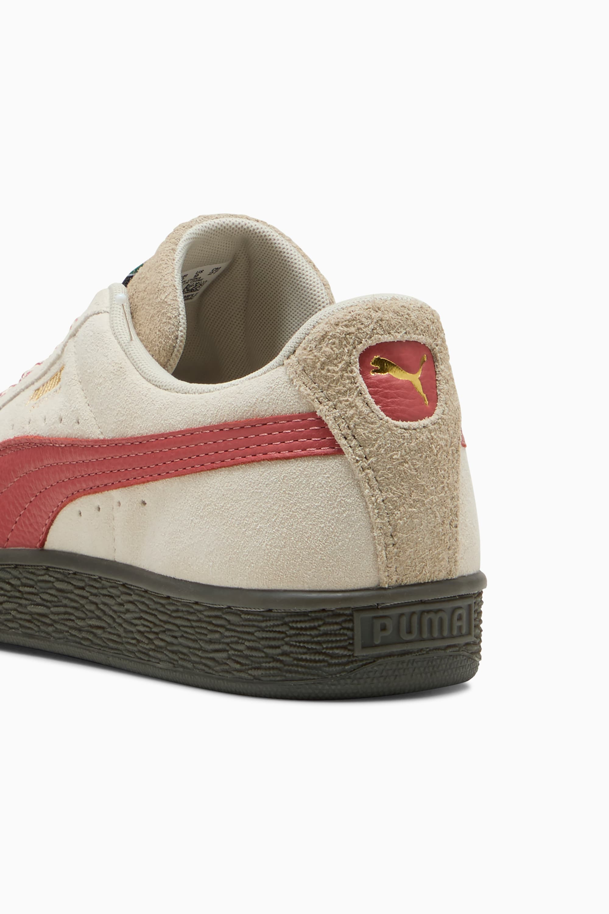 Suede Fuzzy Sneakers - 5