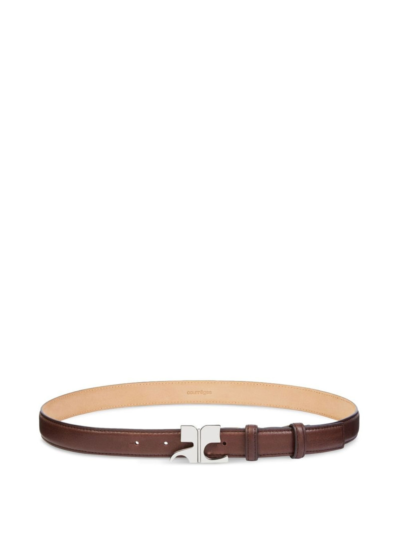 logo-buckle belt 3