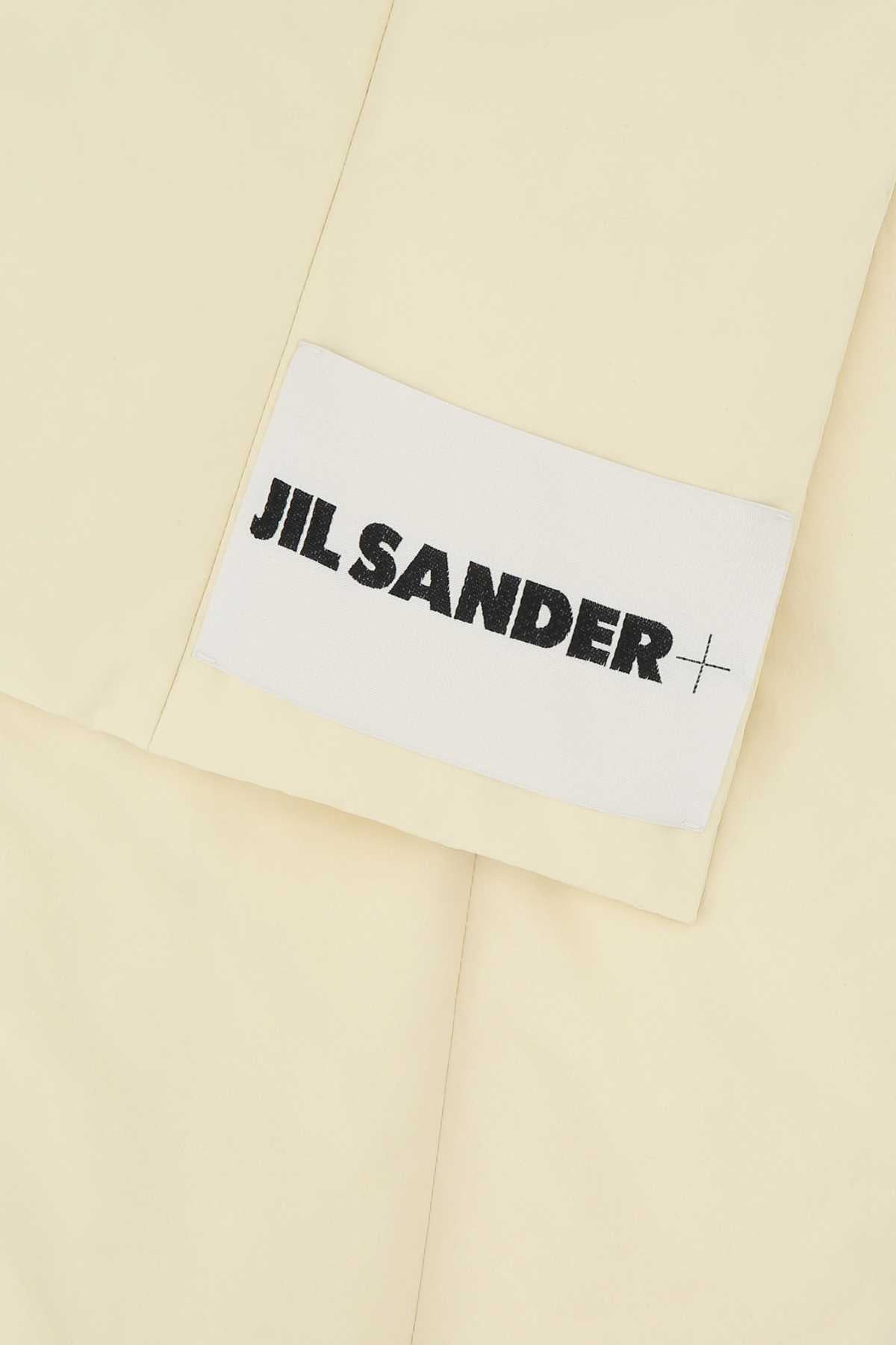 Jil Sander Women Cream Polyester Scarf - 2