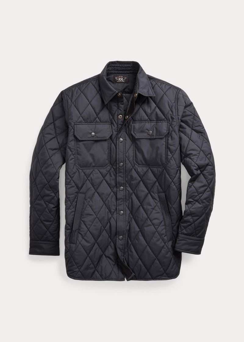 Quilted Shirt Jacket 1