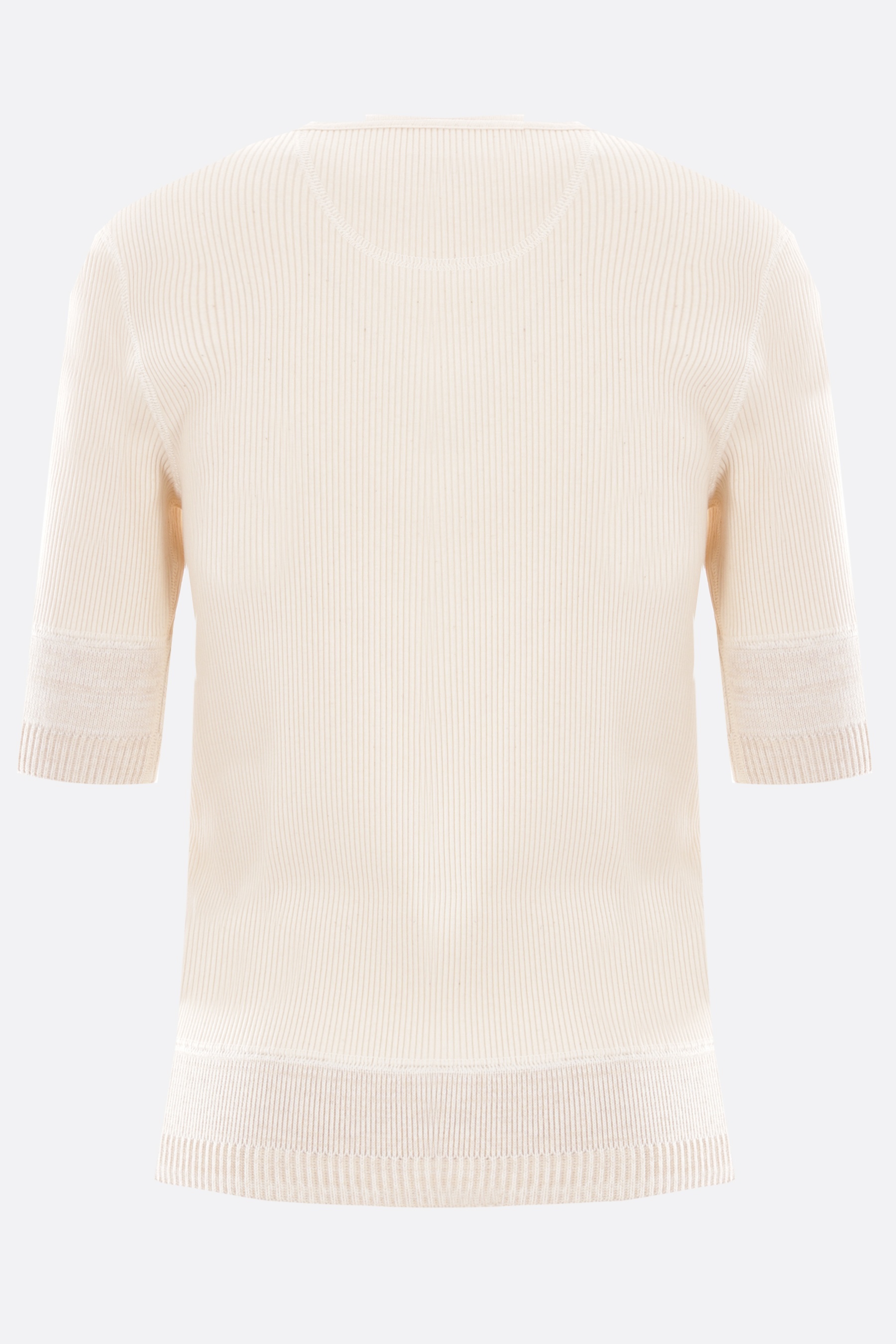 STRETCH COTTON SHORT-SLEEVED PULLOVER - 2