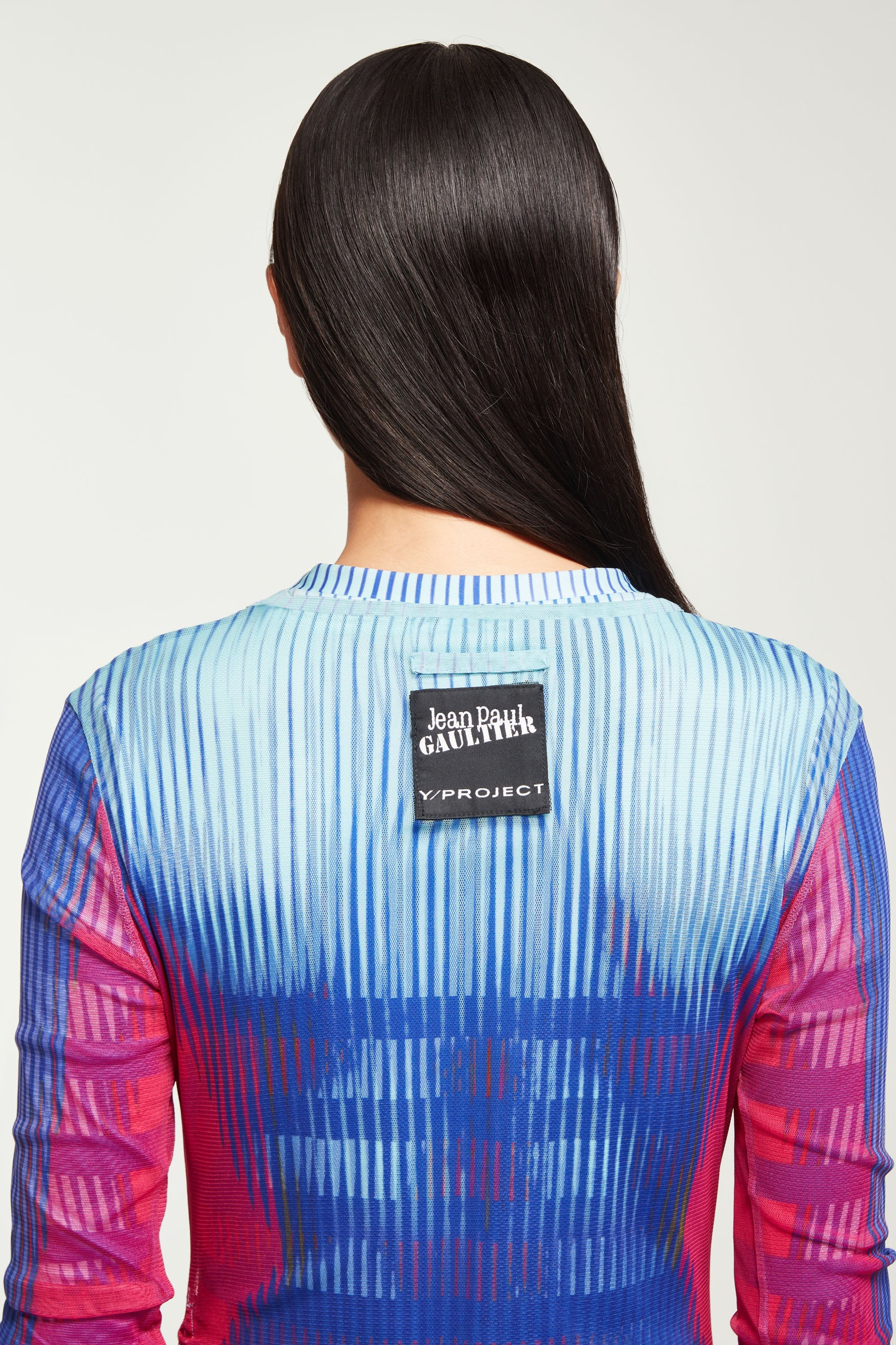 Body Morph Mesh Cover Dress - 6