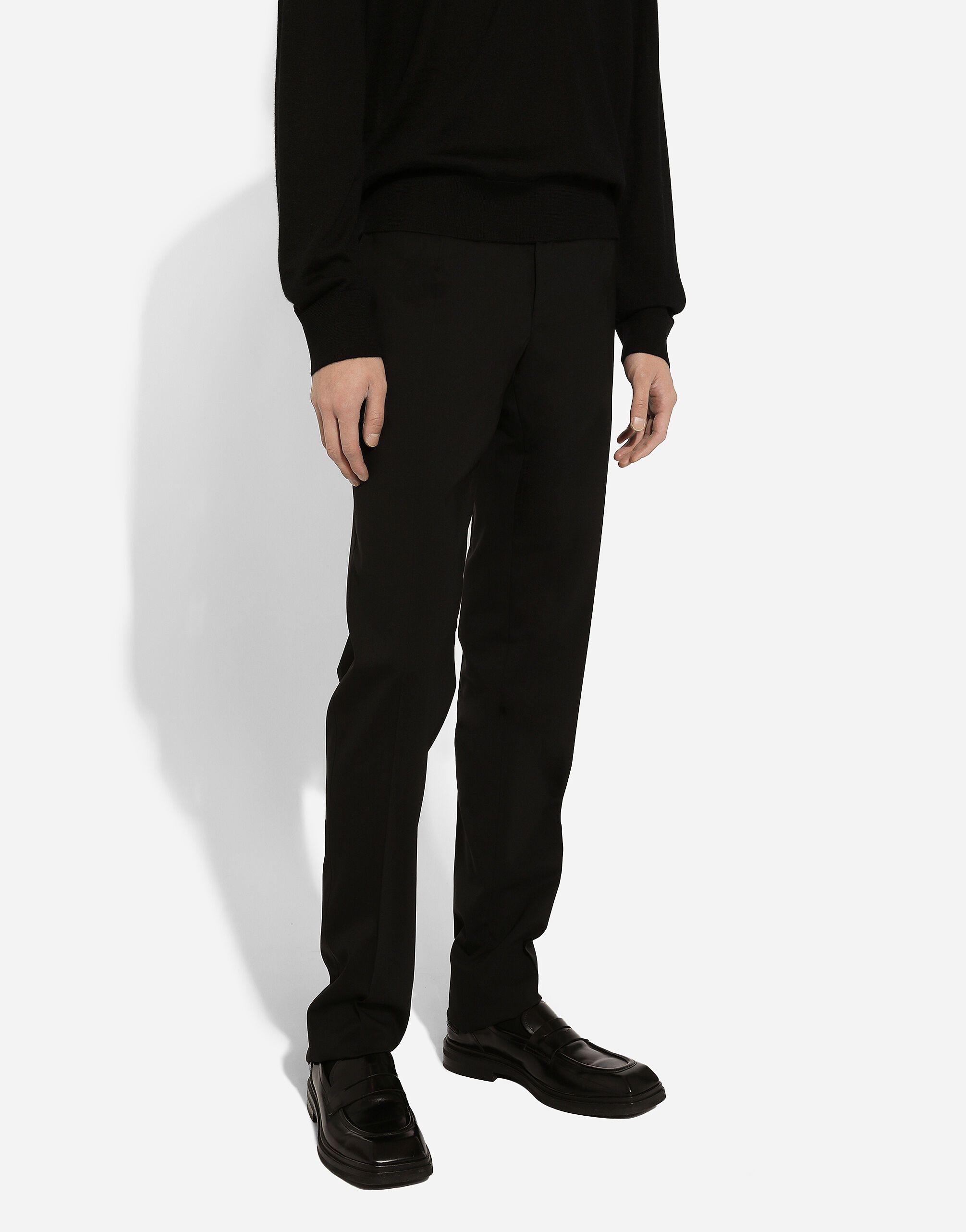 Trousers in stretch wool - 4