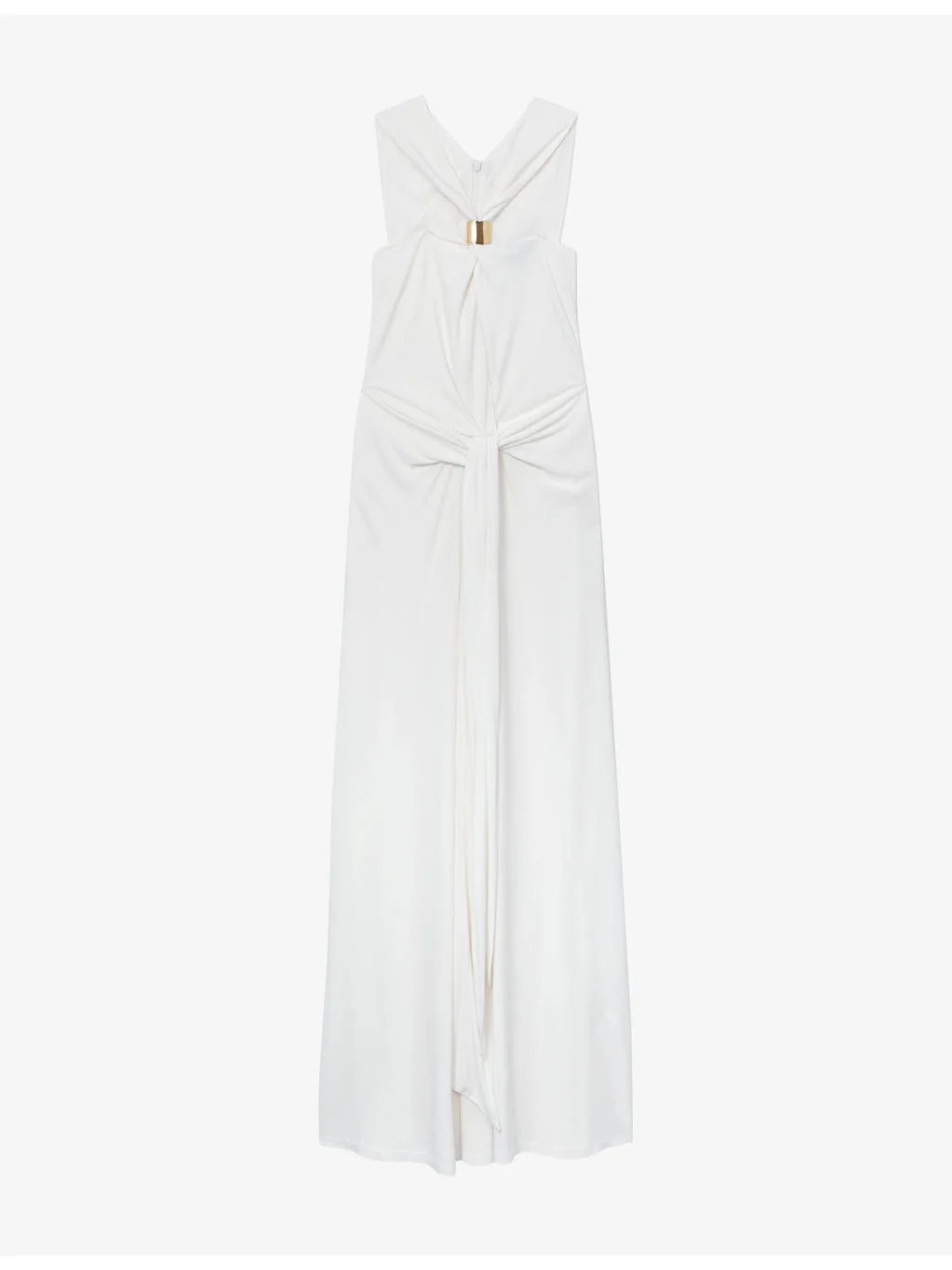 Reiss x Atelier Fortuna Hardware-Embellished Woven Maxi Dress - 1