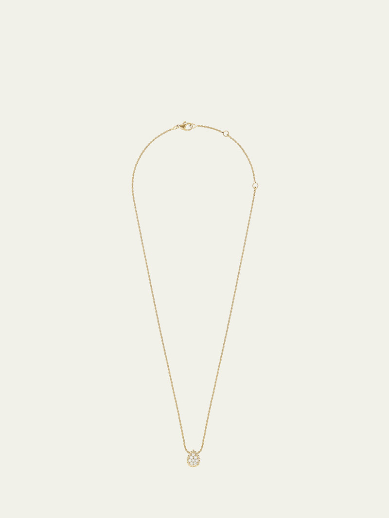 Serpent Boheme XS Motif Pendant Necklace with Diamonds 1