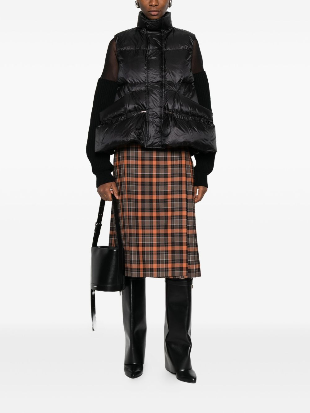 Sacai Women Puffer Down Vest - 3