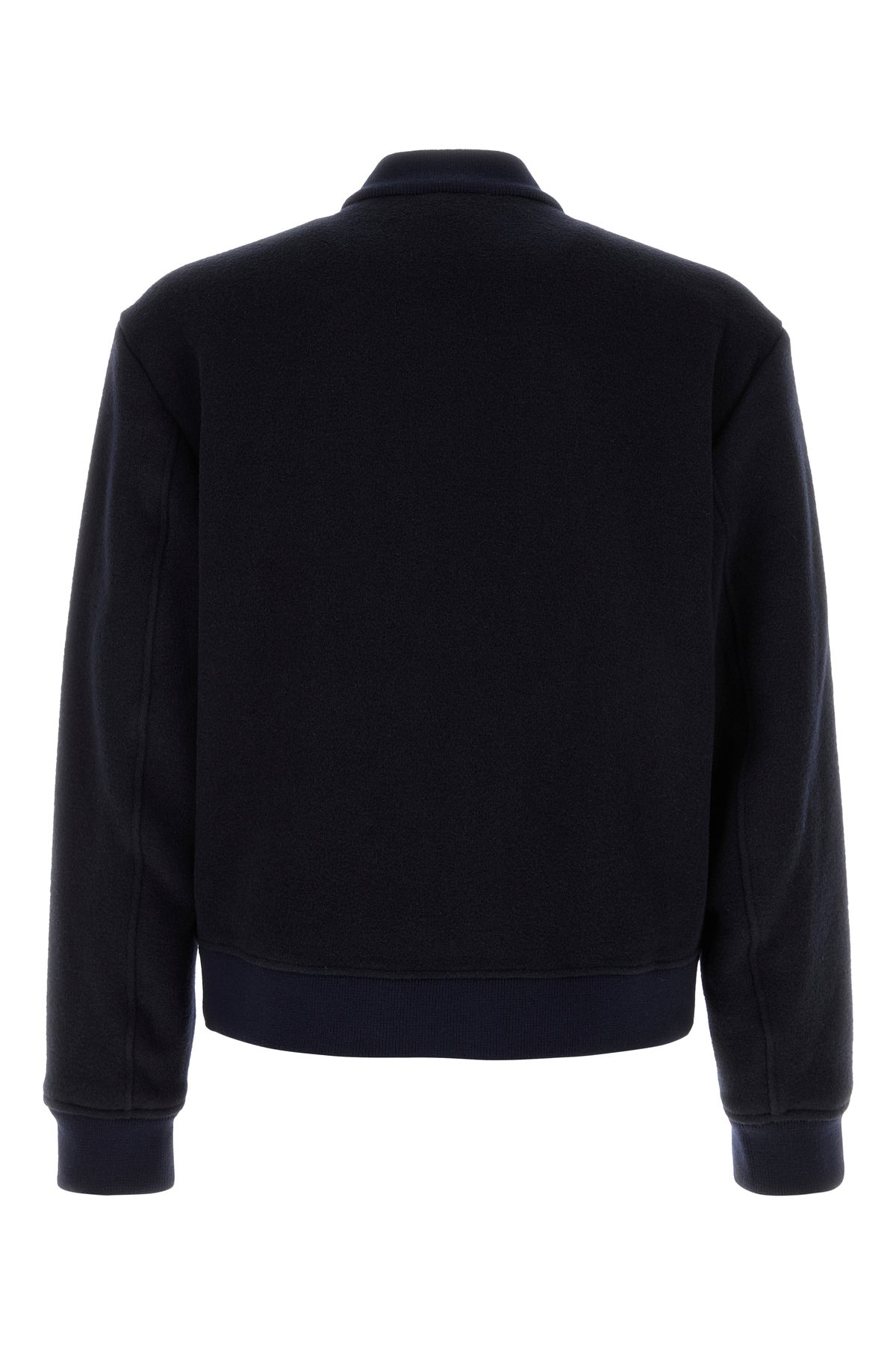 Midnight blue wool blend bomber jacket - 2