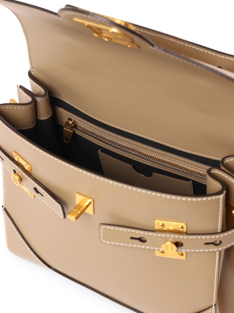 Bbuzz 23 smooth leather top handle bag - 7