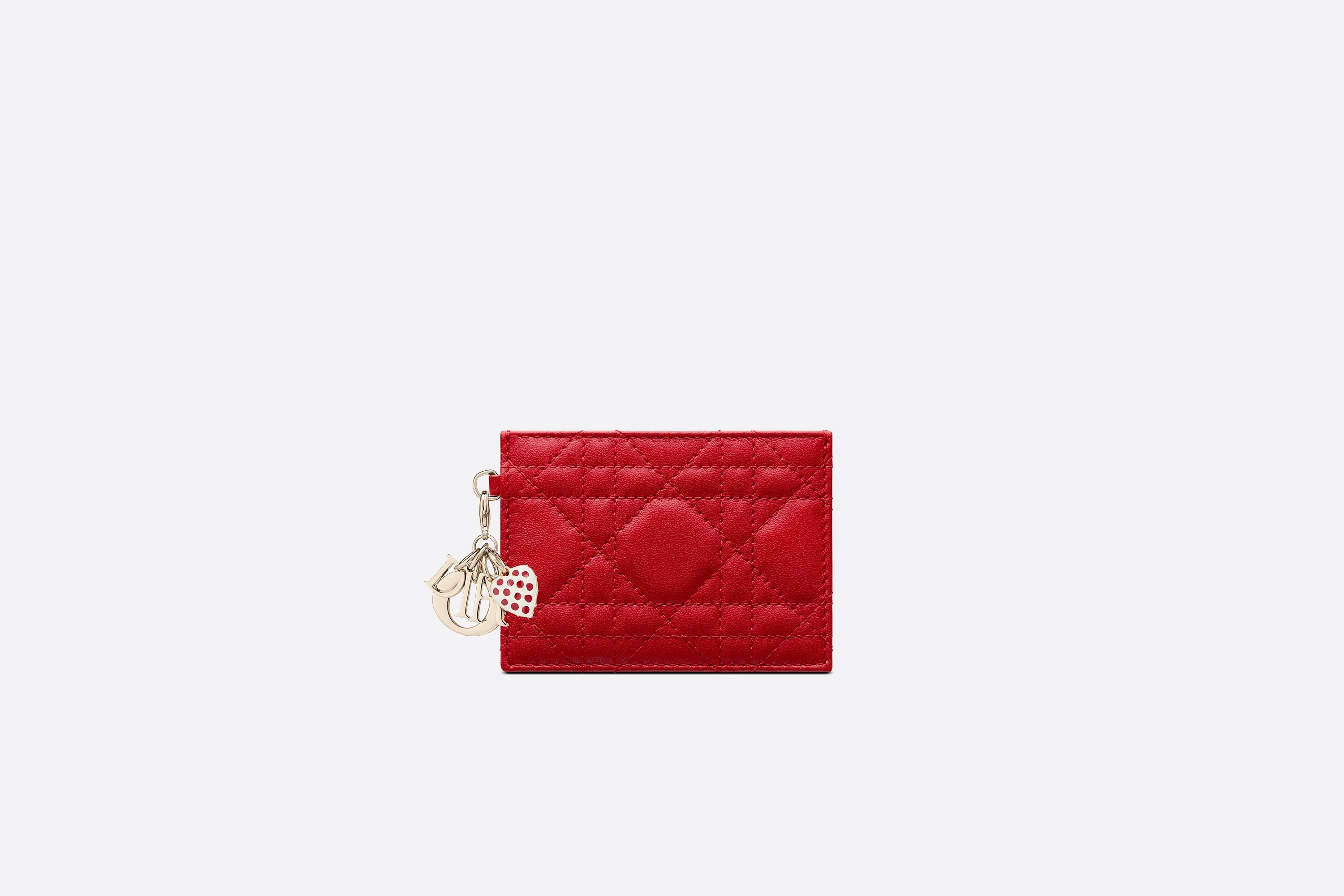 Lady Dior Flat Card Holder - 1