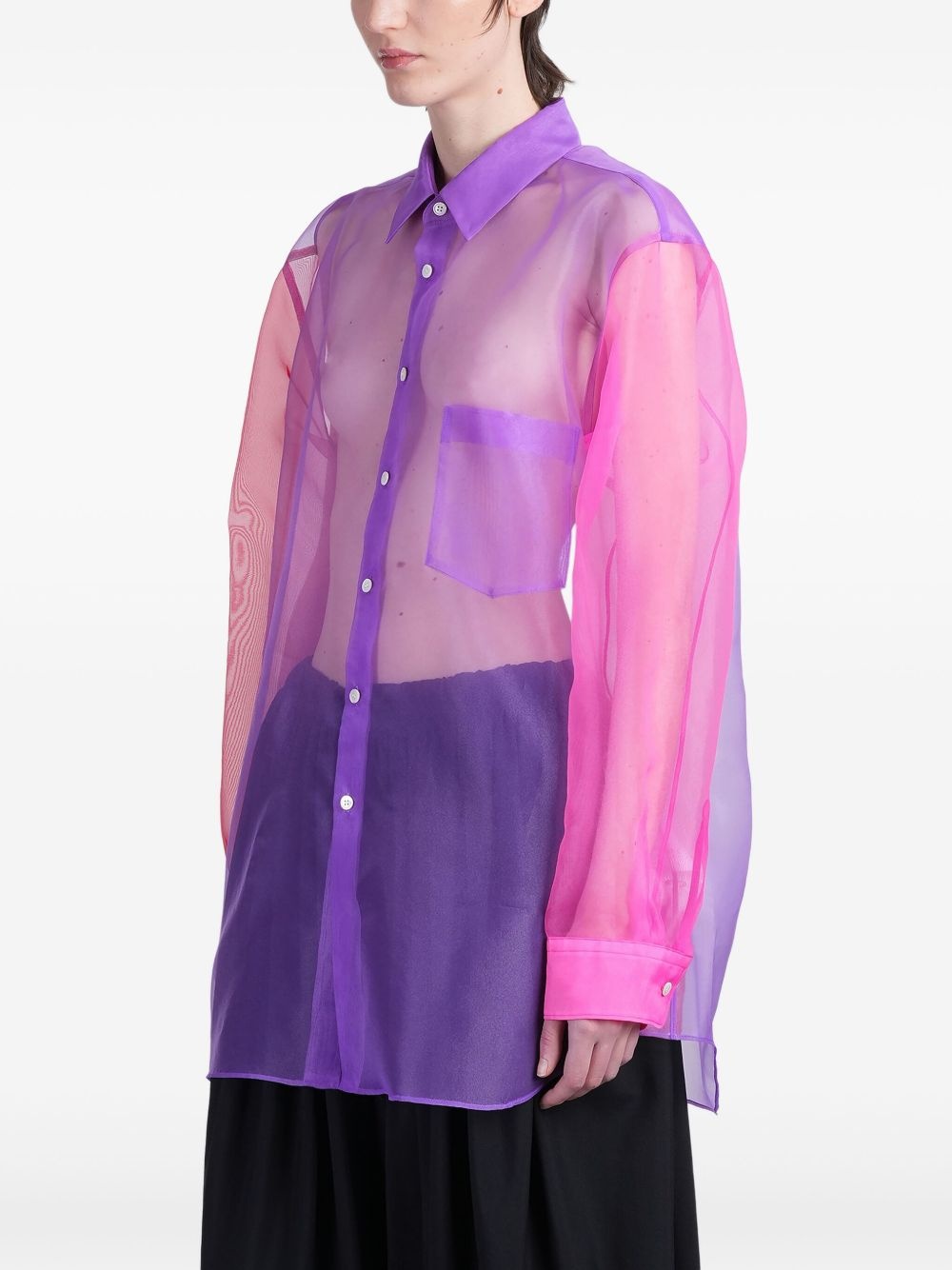 sheer shirt - 3