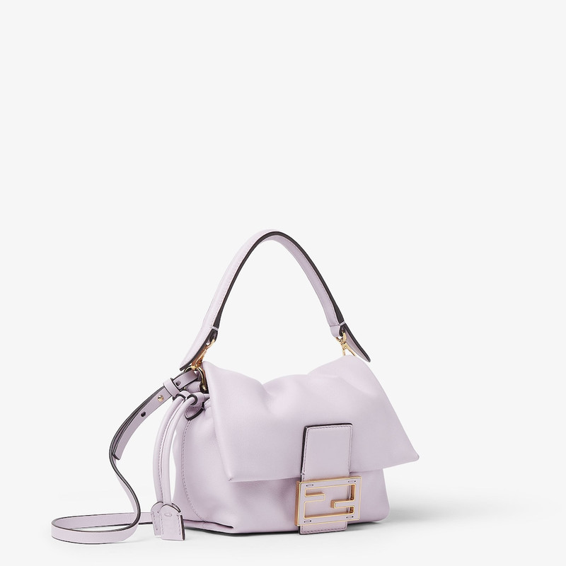 Mamma Baguette Small Anemone purple nappa leather mini-bag 3