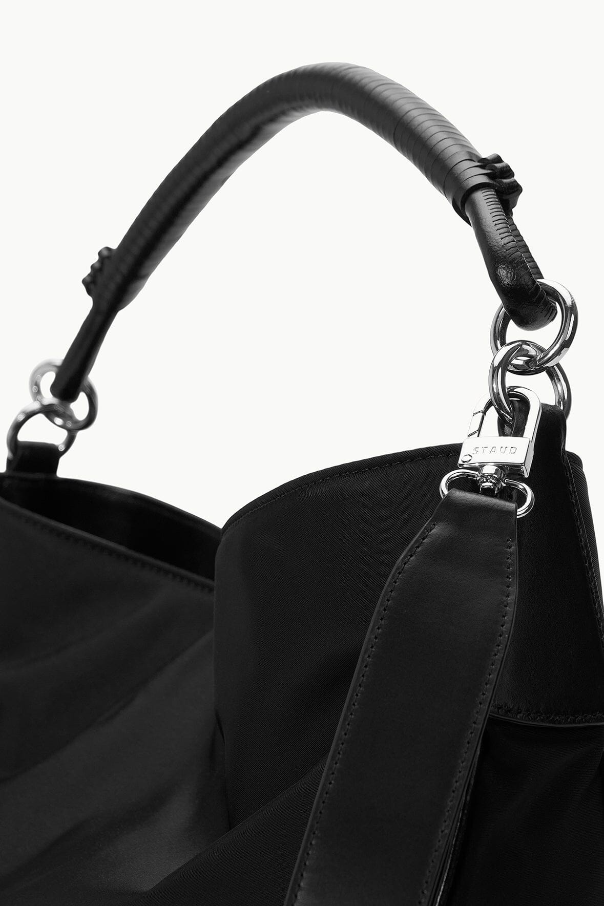 STAUD PERRY BAG BLACK NYLON - 5