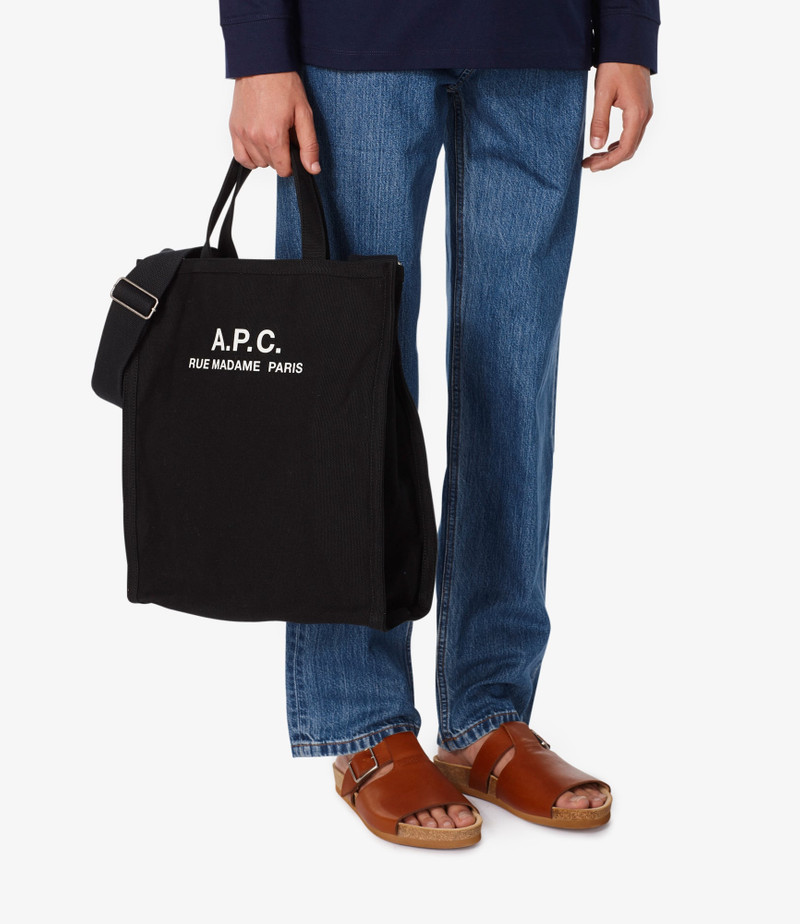 A.P.C. RECOVERY SHOPPING BAG - STONEWASHED COTTON CANVAS - A.P.C. ACCESSORIES outlook