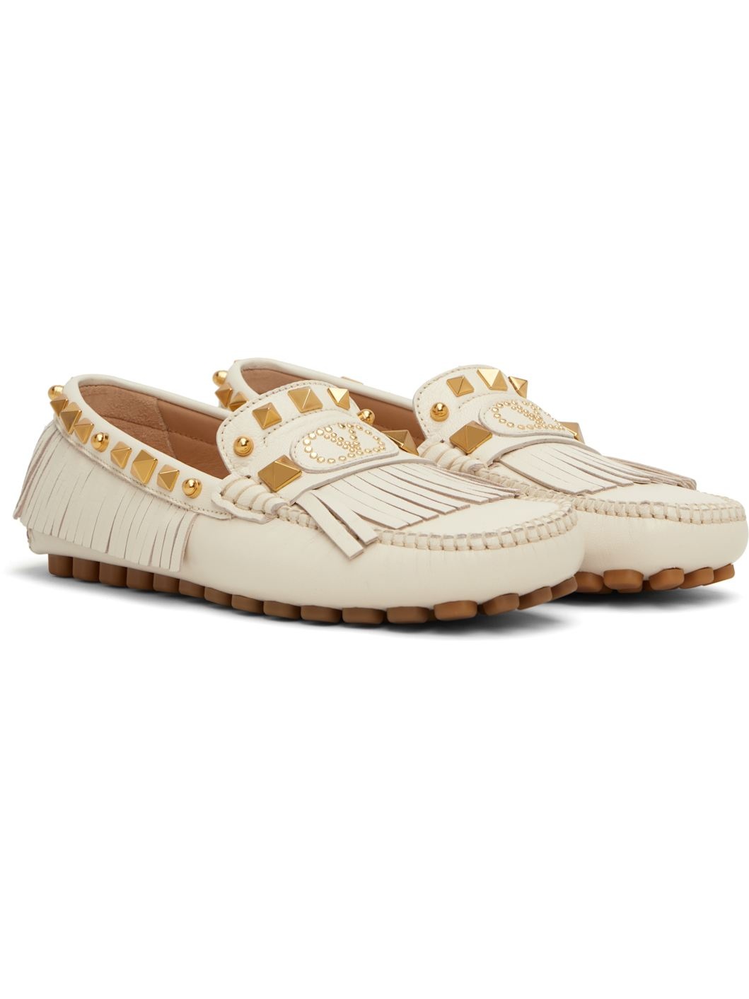 Off-White Plaster Caster Driver Loafers - 4