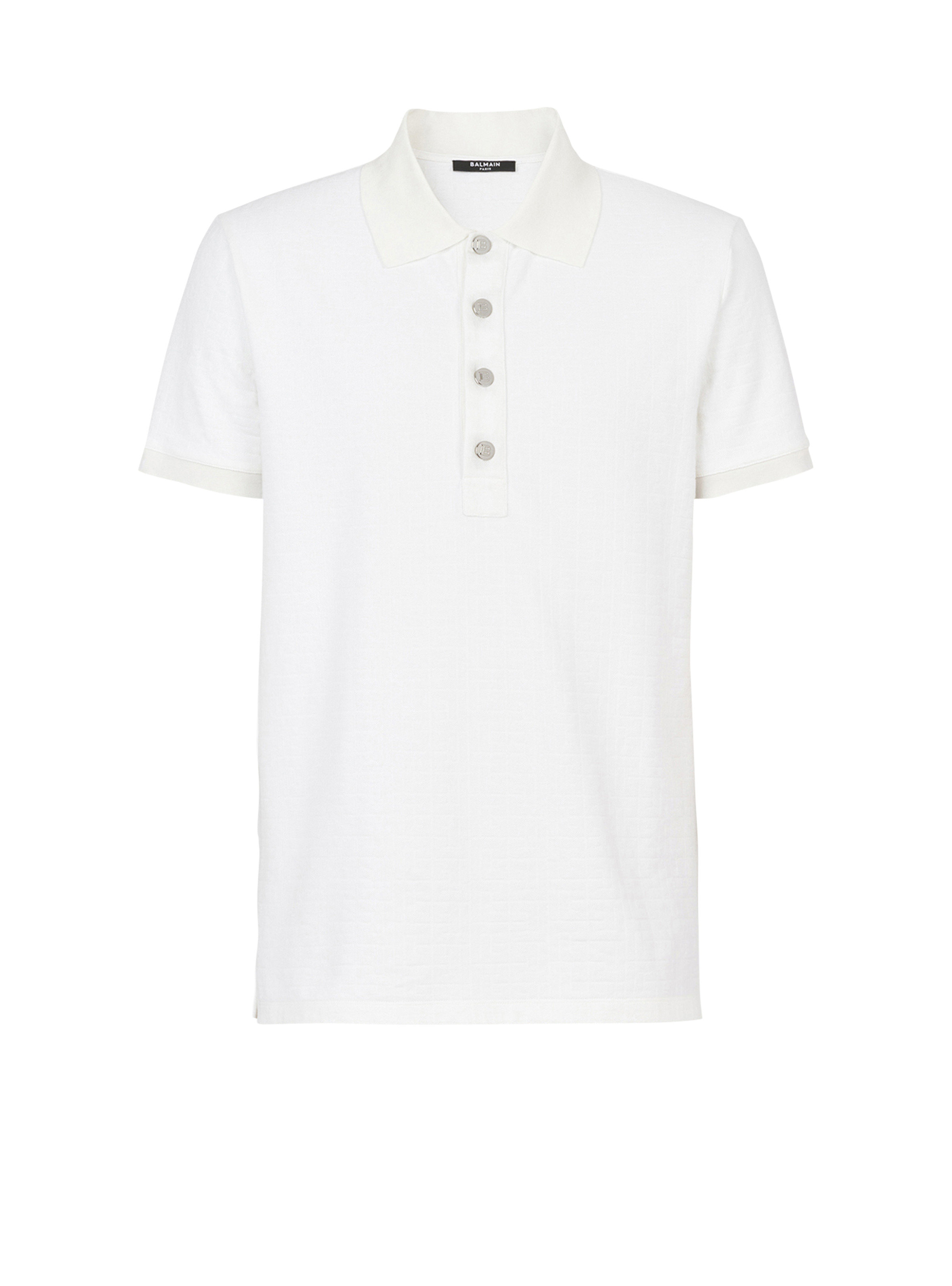 Cotton piqué polo - 1