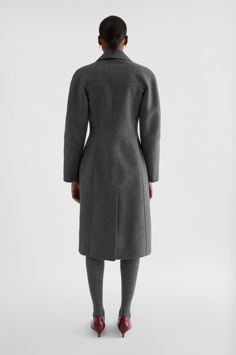 Melange Wool Coat 5