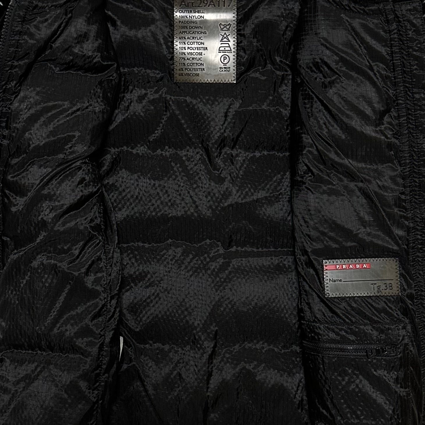 PRADA Sport Fall Winter 2009 Fur Nylon Vest - 6