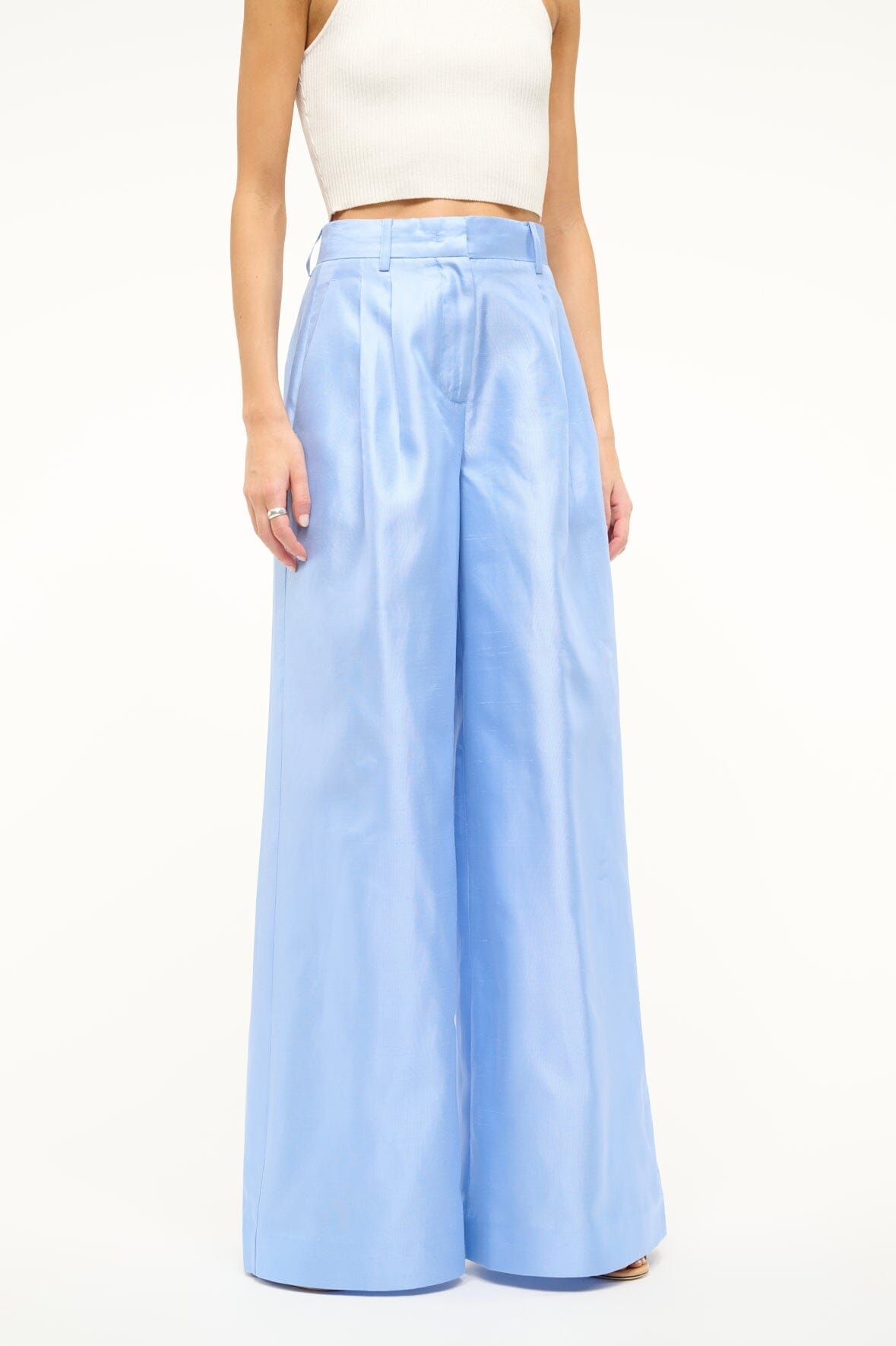 STAUD SASHA PANT PERIWINKLE - 3