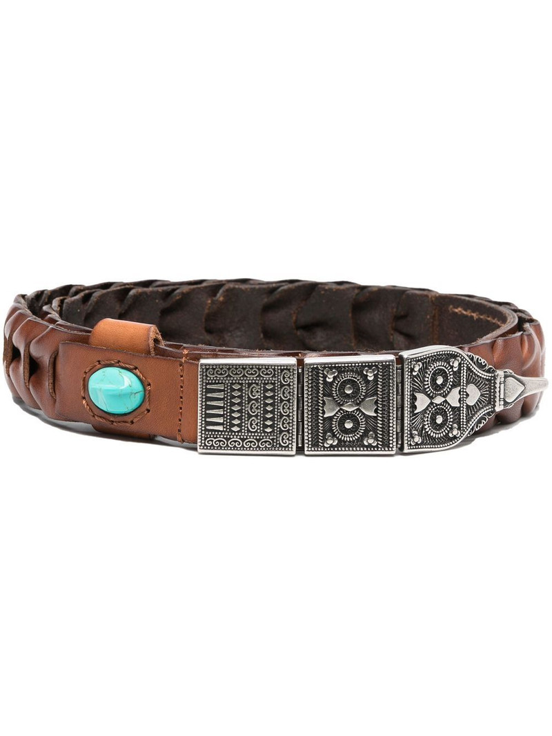 W-Tess turquoise-stone belt 1