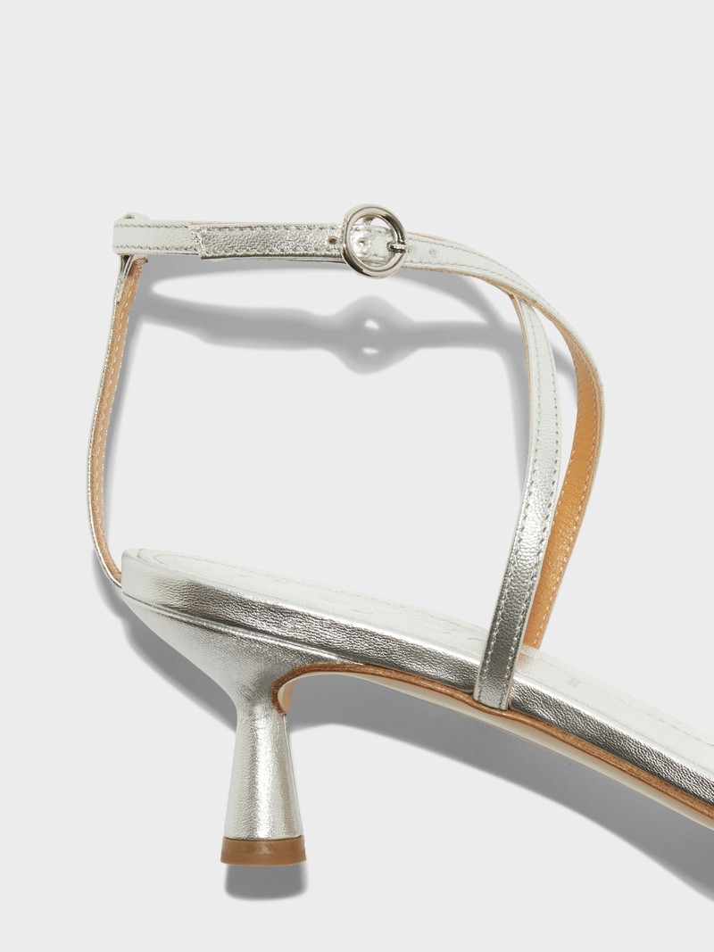 Maeve Leather Stiletto Sandals 4