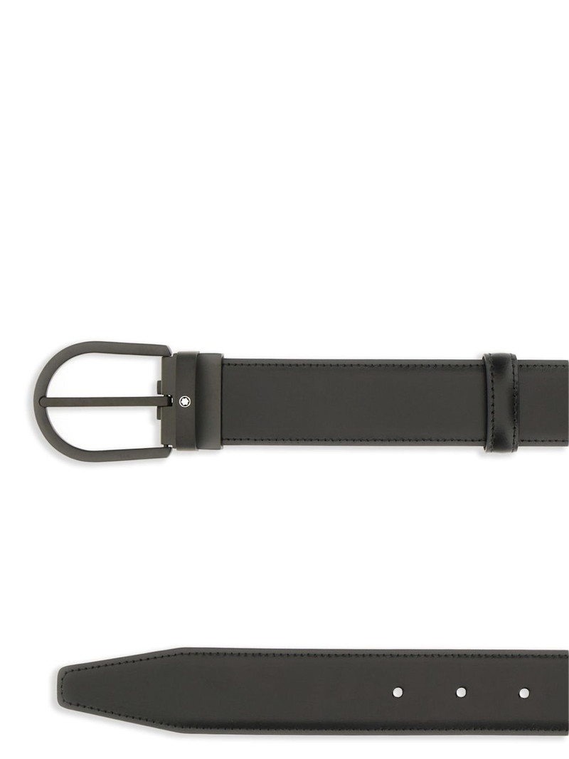 Montblanc leather belt outlook