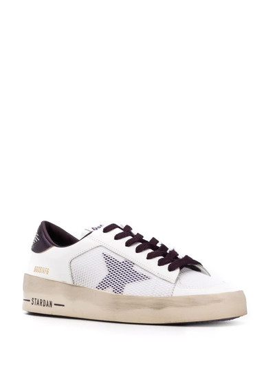 Golden Goose star lace-up sneakers outlook