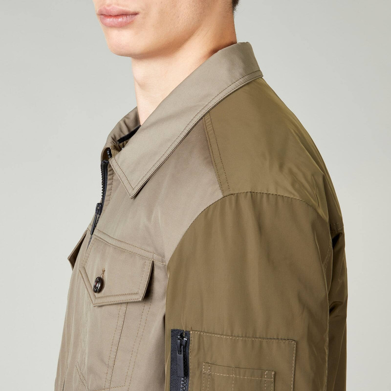 Bomber Jacket with Hood Green 6