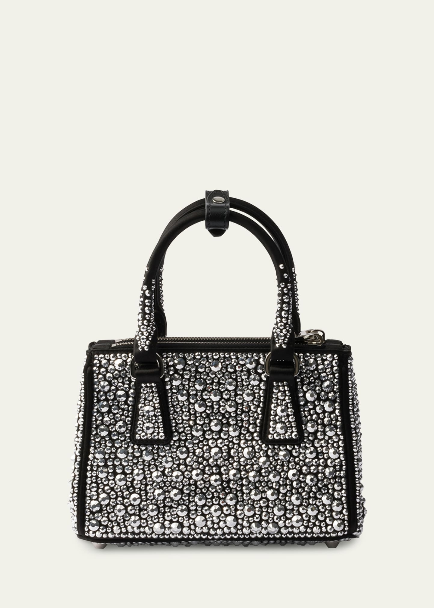 Allover Crystal Top-Handle Bag - 2
