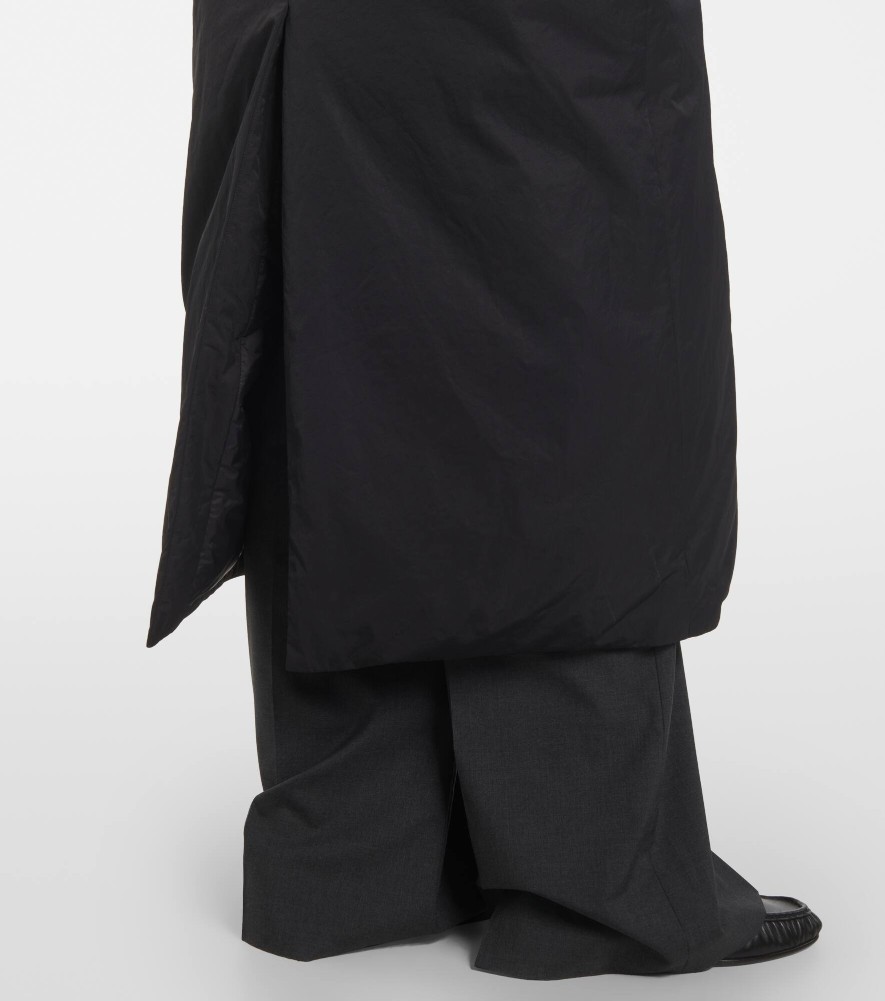 Belted puffer coat - 6
