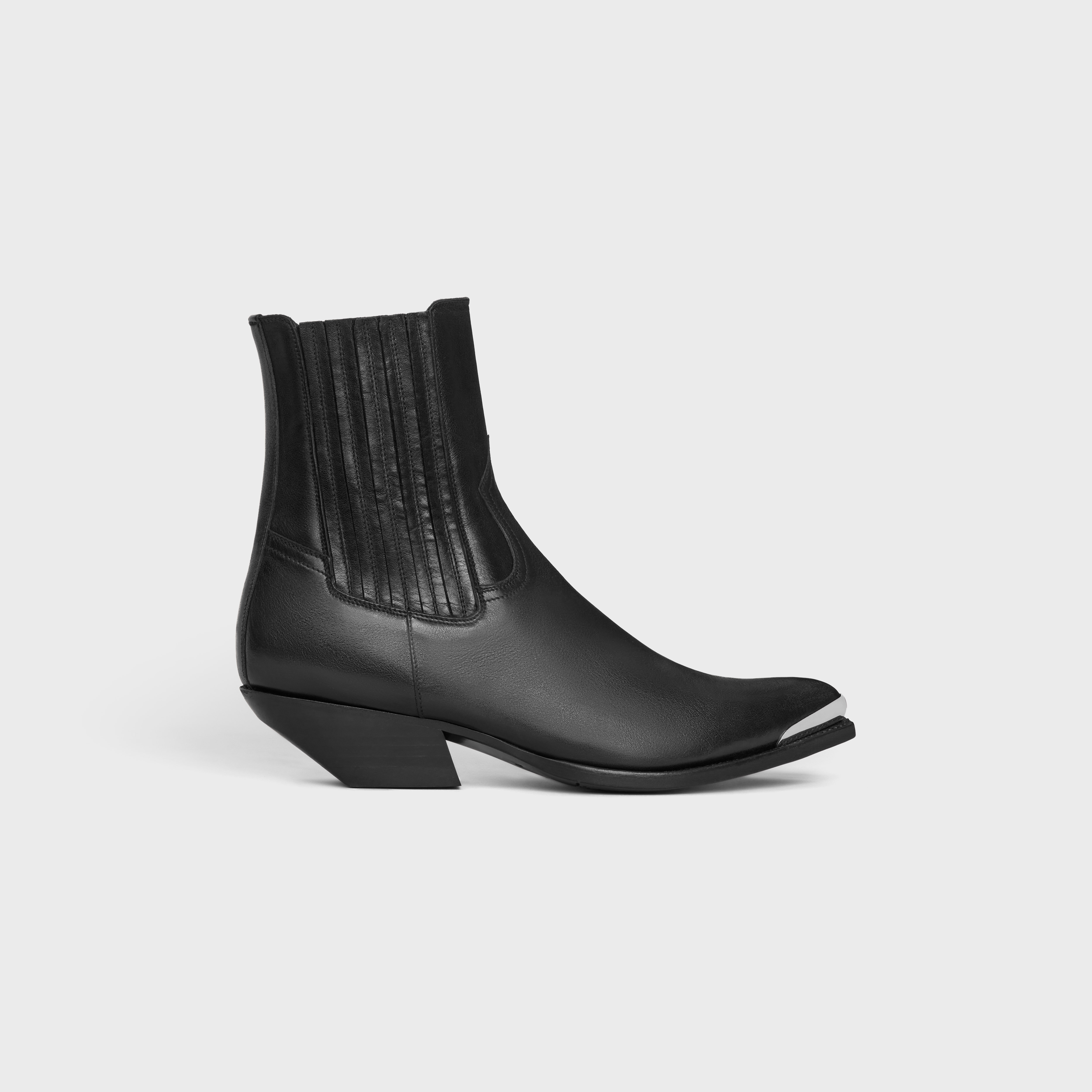 CRUISER BOOTS CHELSEA BOOT WITH METAL TOE in CALFSKIN - 1