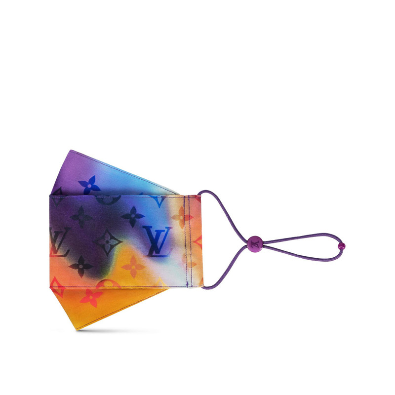 Tie & Dye Mask Cover And Bandana Set 4