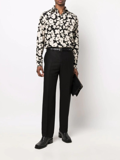 TOM FORD floral-print shirt outlook