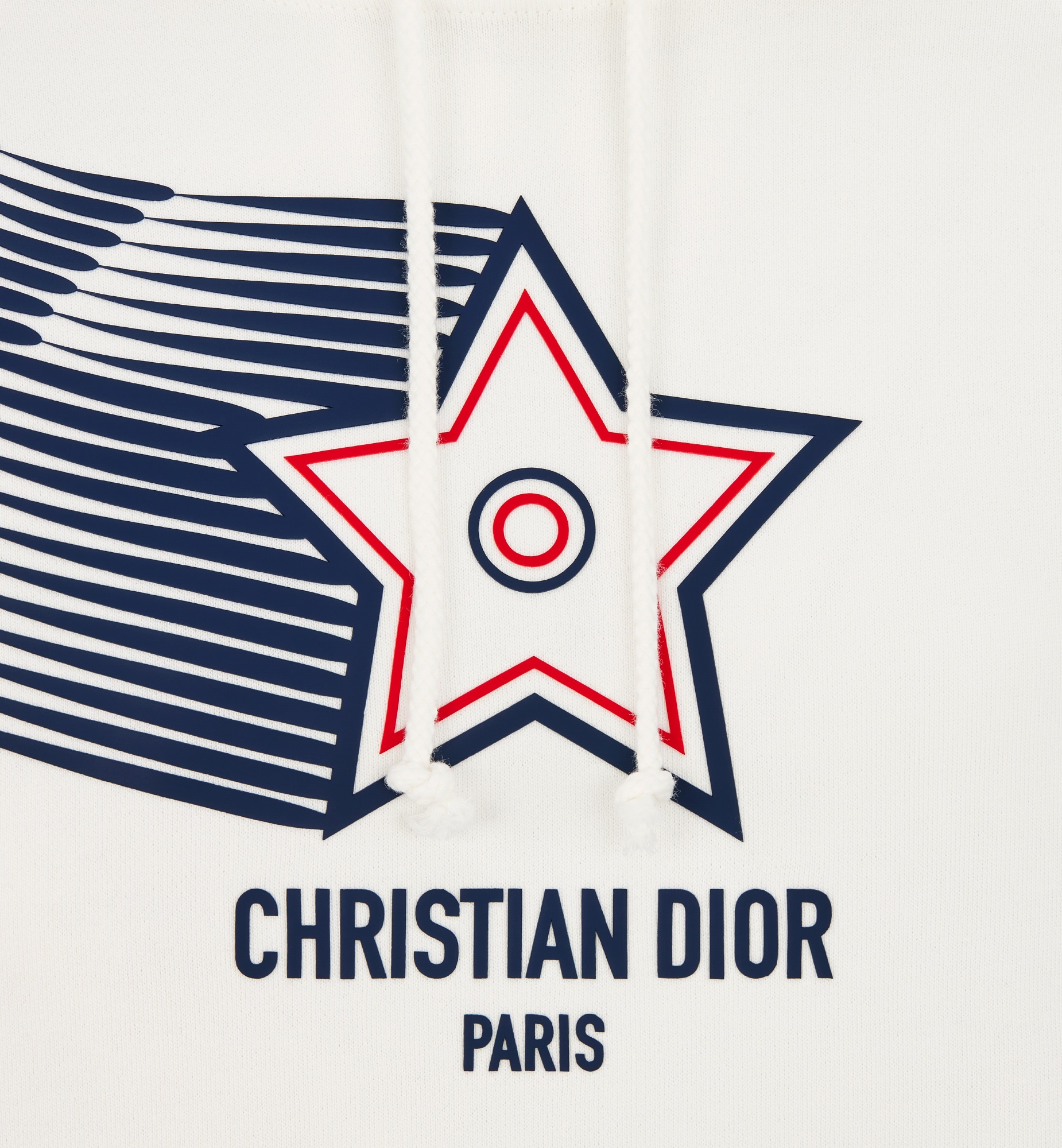 Dior Vibe Cropped Hooded Sweatshirt - 3