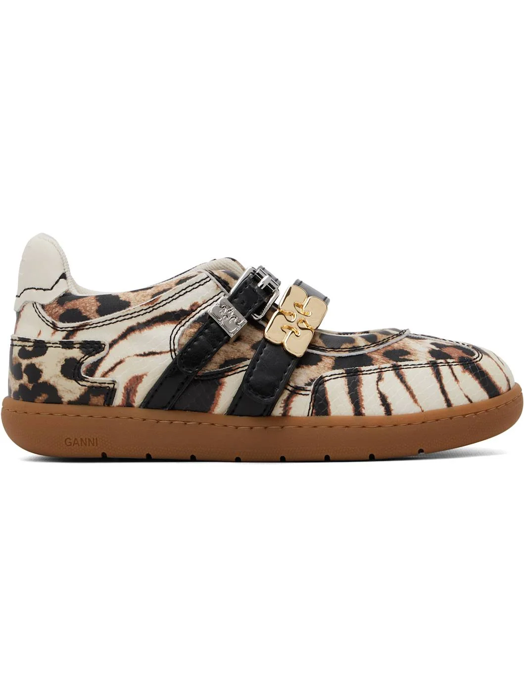 Off-White Sue Double Strap Sneakers - 1